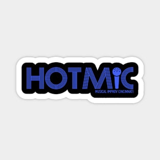 Hot Mic ( Blue ) Magnet