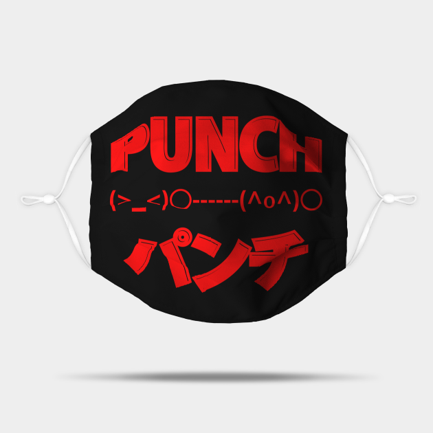 Japanese Punch Kaomoji Emoticon ASCII Text Art Asian Mask TeePublic