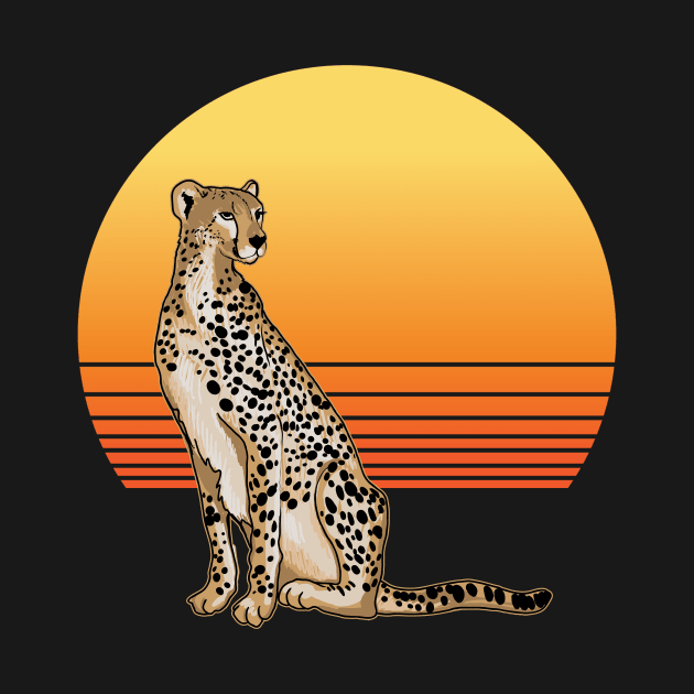 Cheetah Sun by LetsBeginDesigns