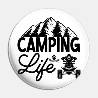 Camping life Pin