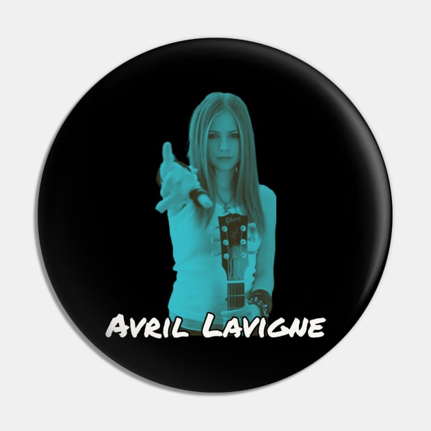 Retro Lavigne Pin by Defective Cable 