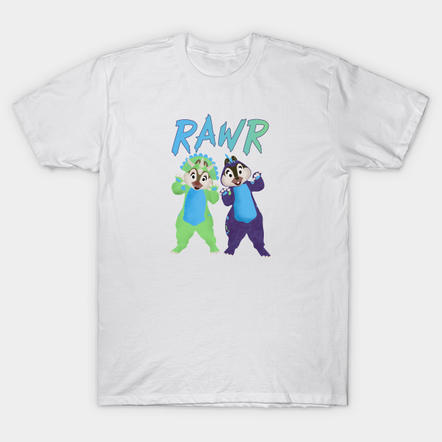 Rawr! - Chip And Dale - T-Shirt