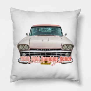 1959 AMC Rambler Rebel Station Wagon Pillow