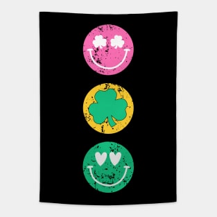 I'm Not Irish But Kiss Me Anyway, St Patrick's Day Emojis Tapestry