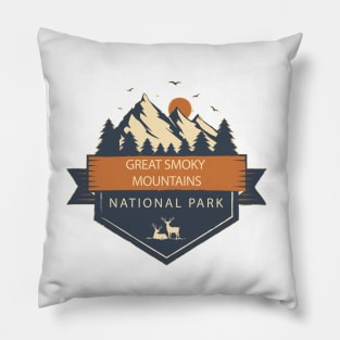 Great Smoky Mountains National Park Pillow