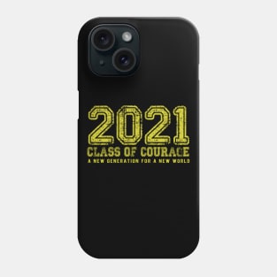 2021 Class of Courage in Yellow Phone Case