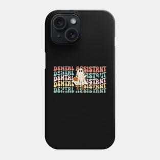 Spooky Dentist Hygienist Retro Dental Assistant Halloween Phone Case