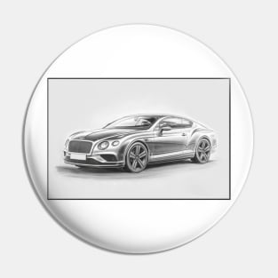 Bentley Continental GT Pin