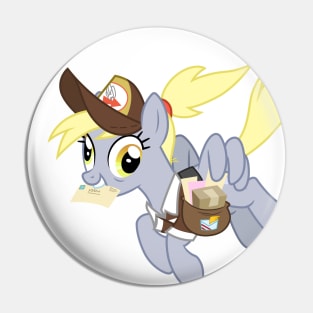 Here She is in the Future Pin