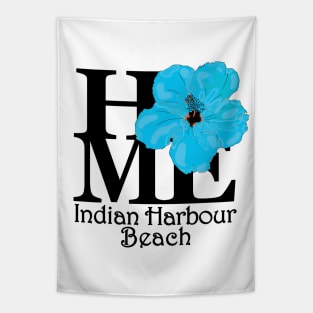 HOME Indian Harbour Beach Blue Hibiscus Tapestry