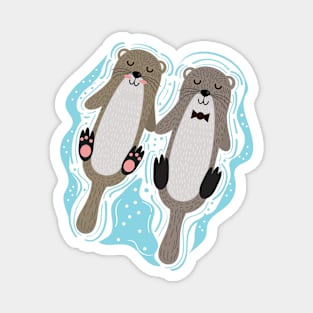 Otter Love Magnet