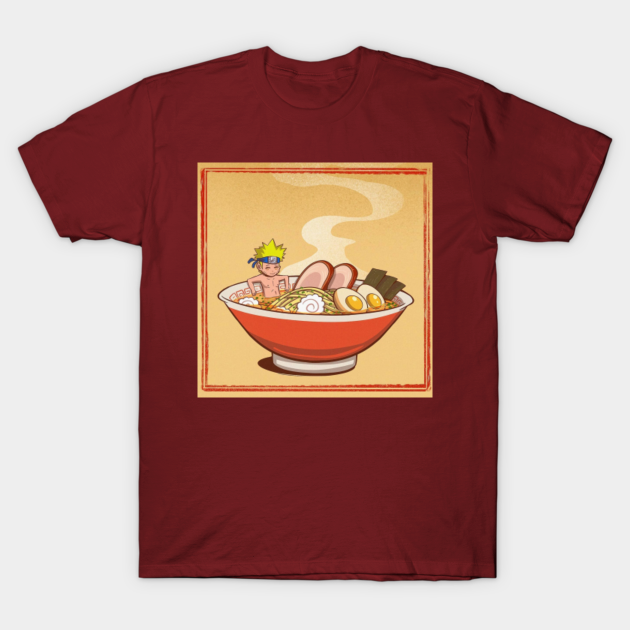 uzumaki ramen bath - Anime And Manga - T-Shirt