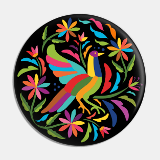 Mexican Otomí Bird by Akbaly Pin