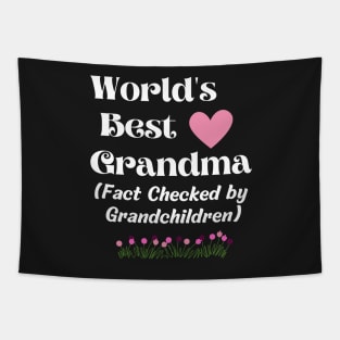 World's best grandma, Fact checked by grandchildren Tapestry