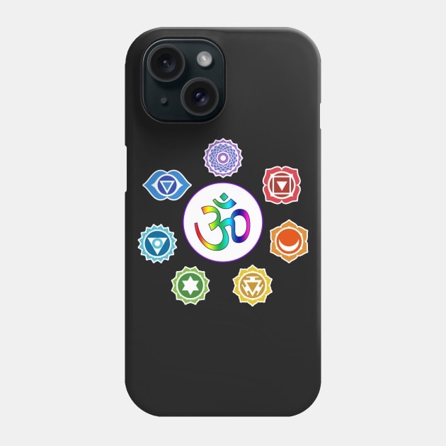 Chakras Phone Case by ModernDayStonewall