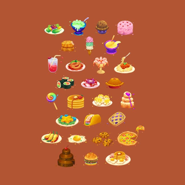 Stardew Valley Food by Bratzoid