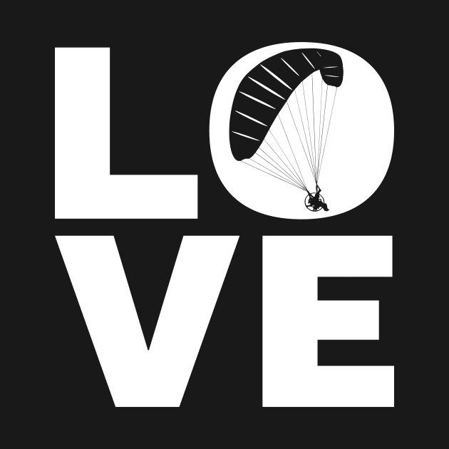 Love Paragliding Gift For Paragliders by OceanRadar