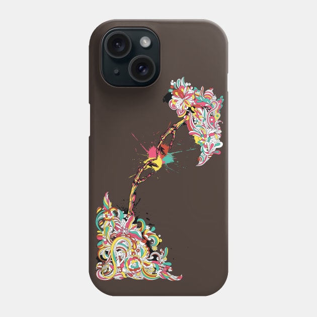 A touch of colour Phone Case by SerialWordAbuser