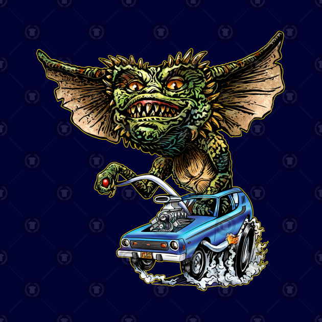 gremlins chet phillips illustration