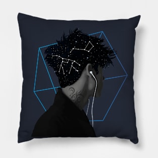 Lost in music Pillow