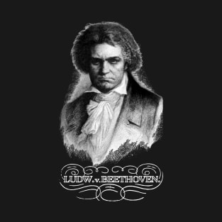 Ludw. v. Beethoven (White Variant) T-Shirt