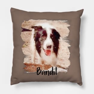 Bandit the Dog From Little House on the Prairie Pillow