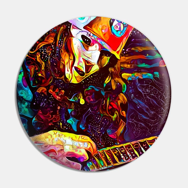 Buckethead Udnie Wave Pin by Eratas