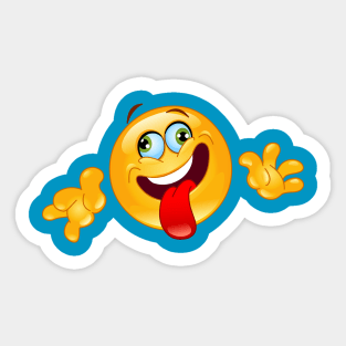 Are You Crazy Emoji Decal