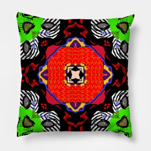 Hypnotic mind games haunted by clown lsd candy machine x 666 Pillow