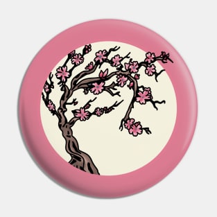 Cherry Blossom Tree Pin