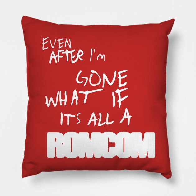 Tommy Hanks Lyrics Pillow by ForrestFire