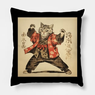 Edo cat Pillow