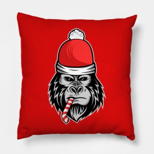 Santa Gorilla Pillow