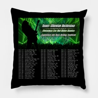 graphic experience the rock holiday tradition dates Pillow