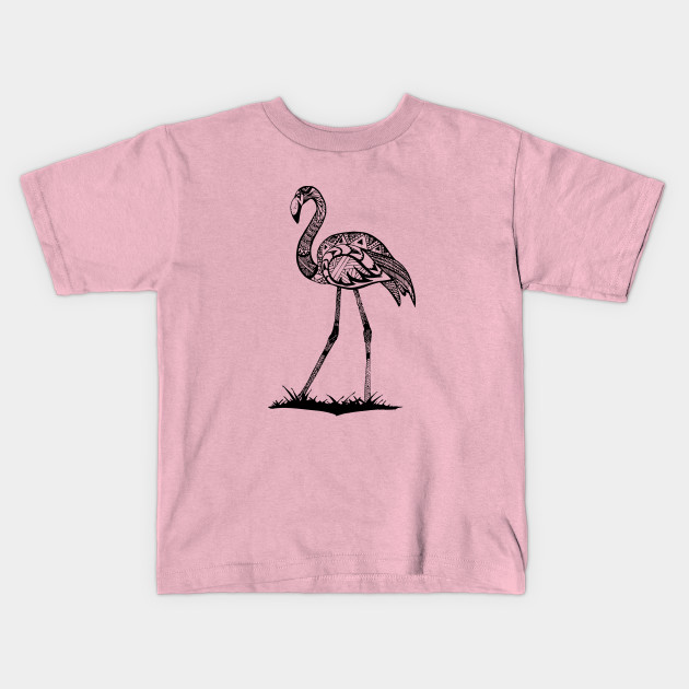 The Flamingo Sharpie Art Animals Kids T Shirt Teepublic