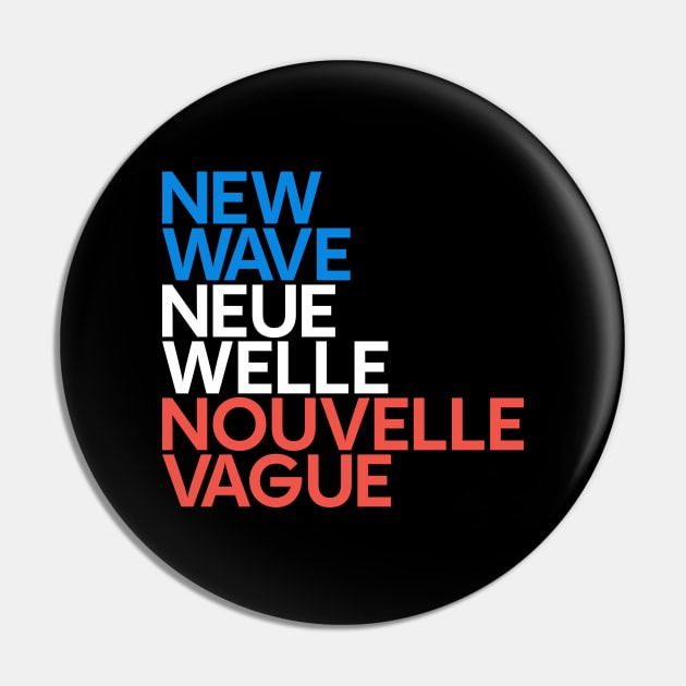 New Wave Pin by Running Dog