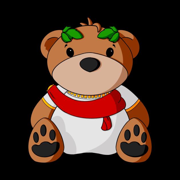 Caesar Teddy Bear by Alisha Ober Designs