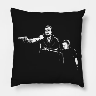 Eleven and Hopper Pillow