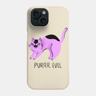 Purrr Evil Phone Case