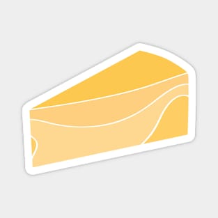 Cheese - Stylized Food Magnet