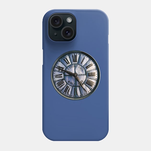 Old French Clock Design Phone Case by SPACE ART & NATURE SHIRTS 