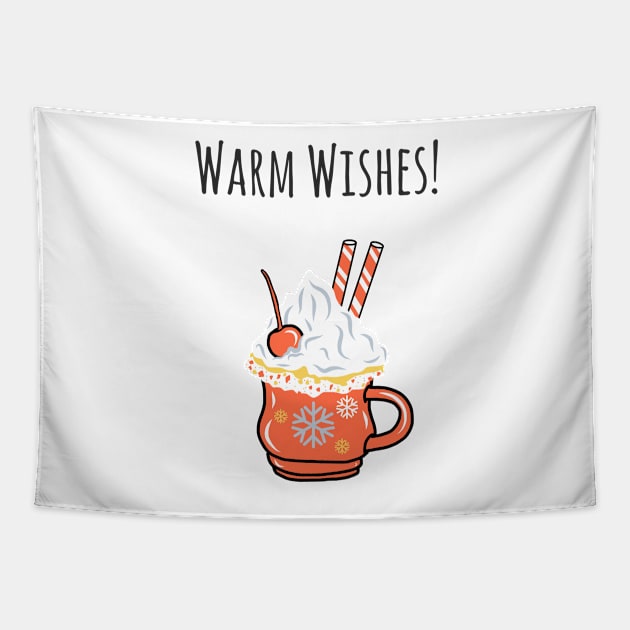 Warm Wishes Holiday Tapestry by faiiryliite