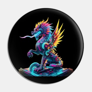 Cyber dragon Pin