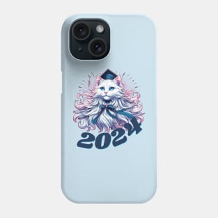 Graduation 2024 Majestic Cat Phone Case