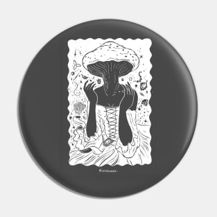 Queen Amanita Pin