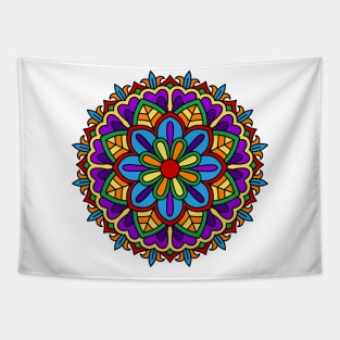 Rainbow mandala Tapestry