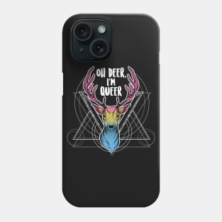 Pansexual: Oh Deer, I'm Queer Phone Case