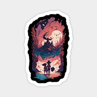 Wizard Fantasy Art Magnet