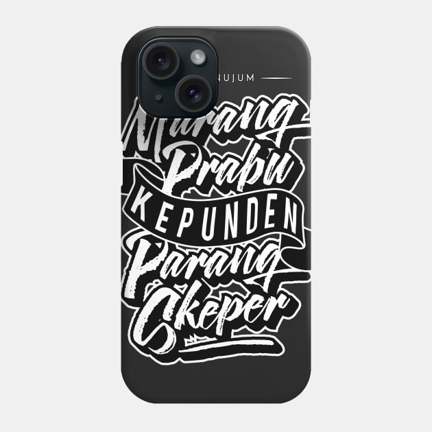 Ahli Nujum Marang Prabu Phone Case by rolz