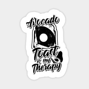 Avocado Toast Funny Cute Vegan Graphic Gift Fun Meme Icons Magnet